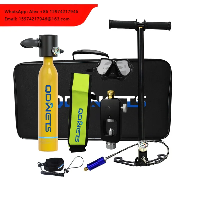 Small Portable Oxygen Cylinder Scuba Tank Diving Equipment 0.5L Mini Diving Tanks