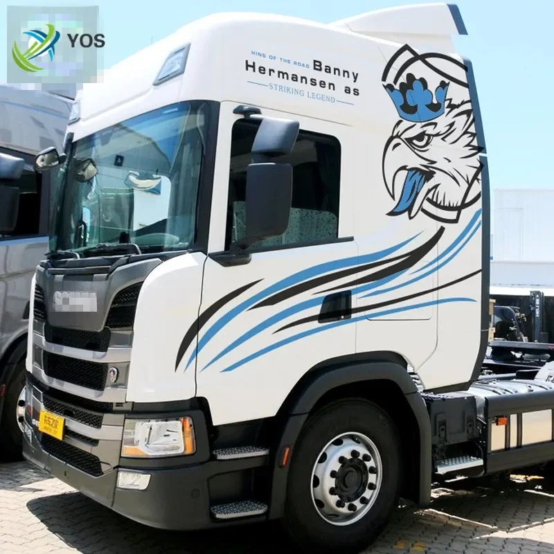 

car stickers FOR Scania G450 Large truck decorative front exterior decoration custom fashion creative decals
