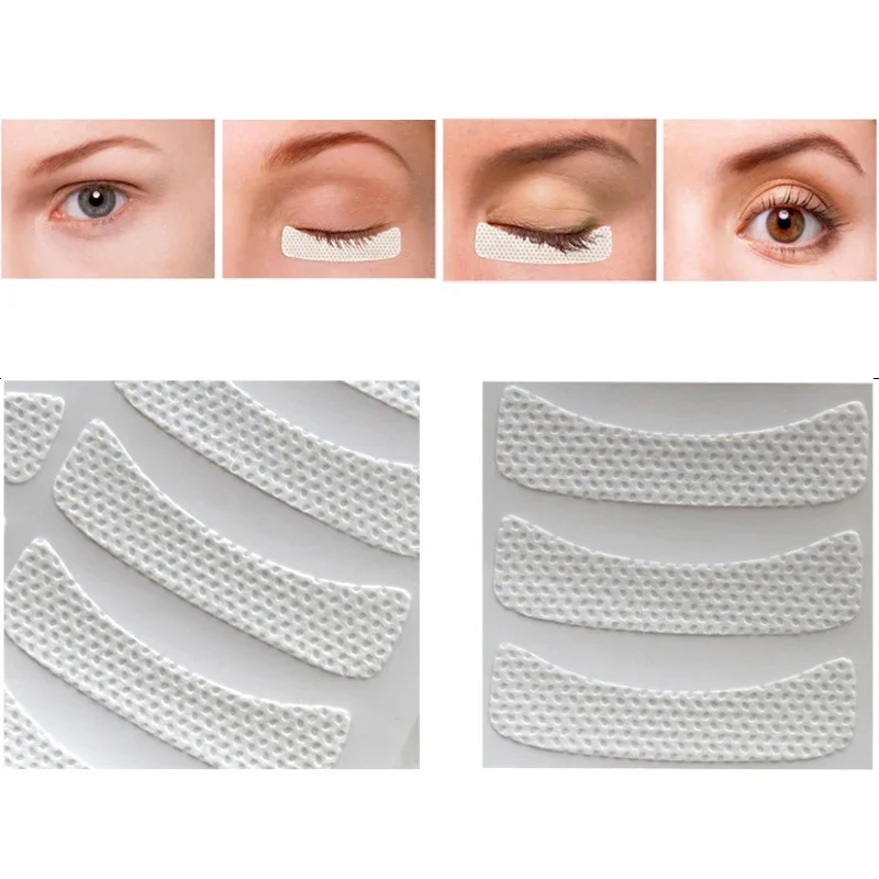 5 Sheet = 100 Pair Non-woven Fabrics Patches Eyelash Extension Tape Eyelash Under Eye Pad Grafting Eyelash Special Eye Patch