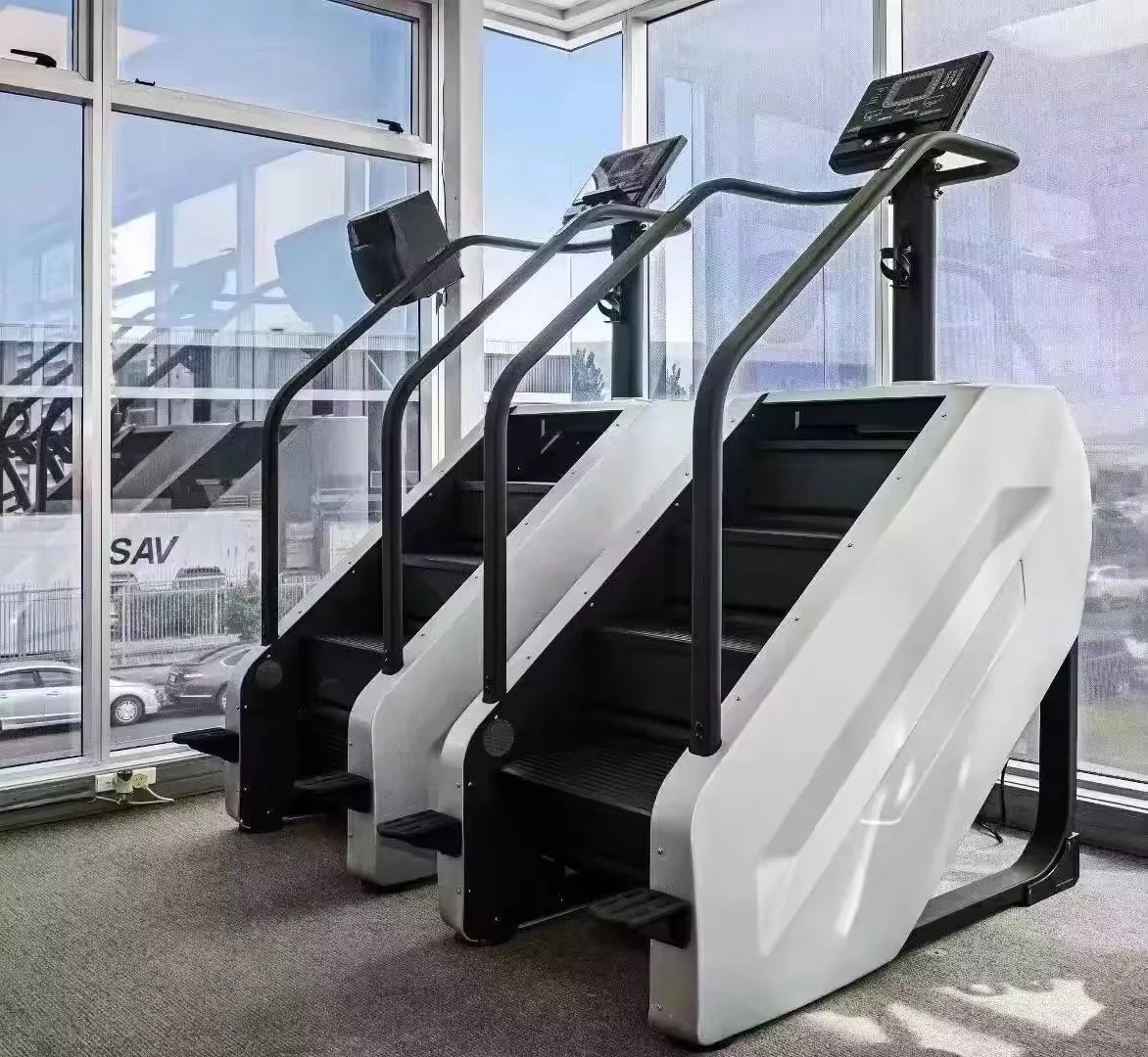 

High Quality Commercial Cardio Gym Equipment Stair Master Mountain Climbing Machine Electric Stepper Stair Climber
