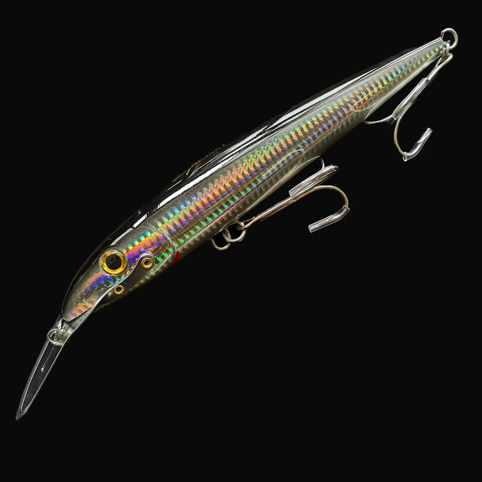 Swolfy Trolling Casting Minnow Angeln Locken 185mm 60g 225mm 76g Locken Künstliche Harten Köder für Meer boot Angeln Lockt – Detail 5