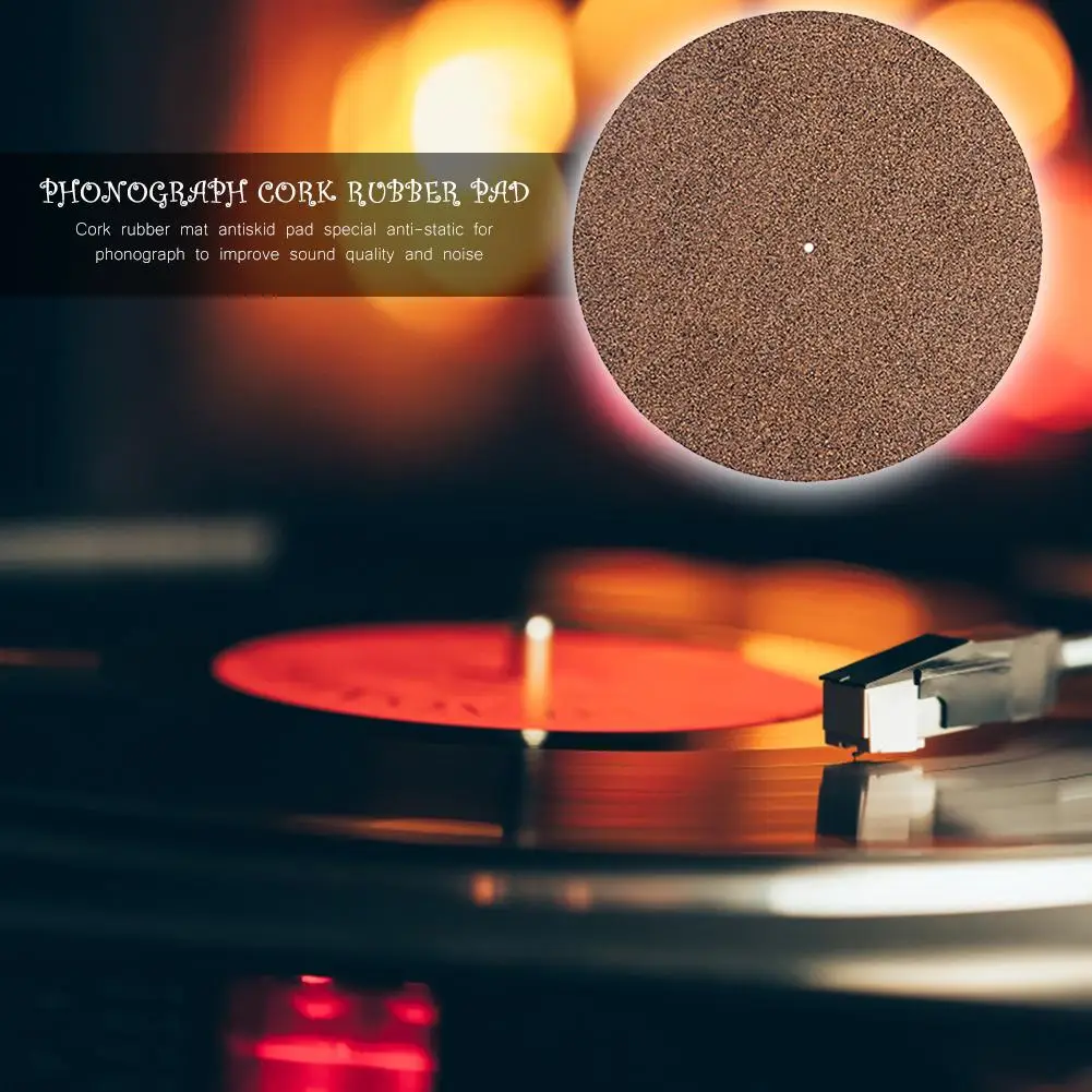 Audiophile Slipmat Reduces Noise & Sounds Anti-Static Slipmat Turntable Phonograph Accessories Vinyl Record Pad