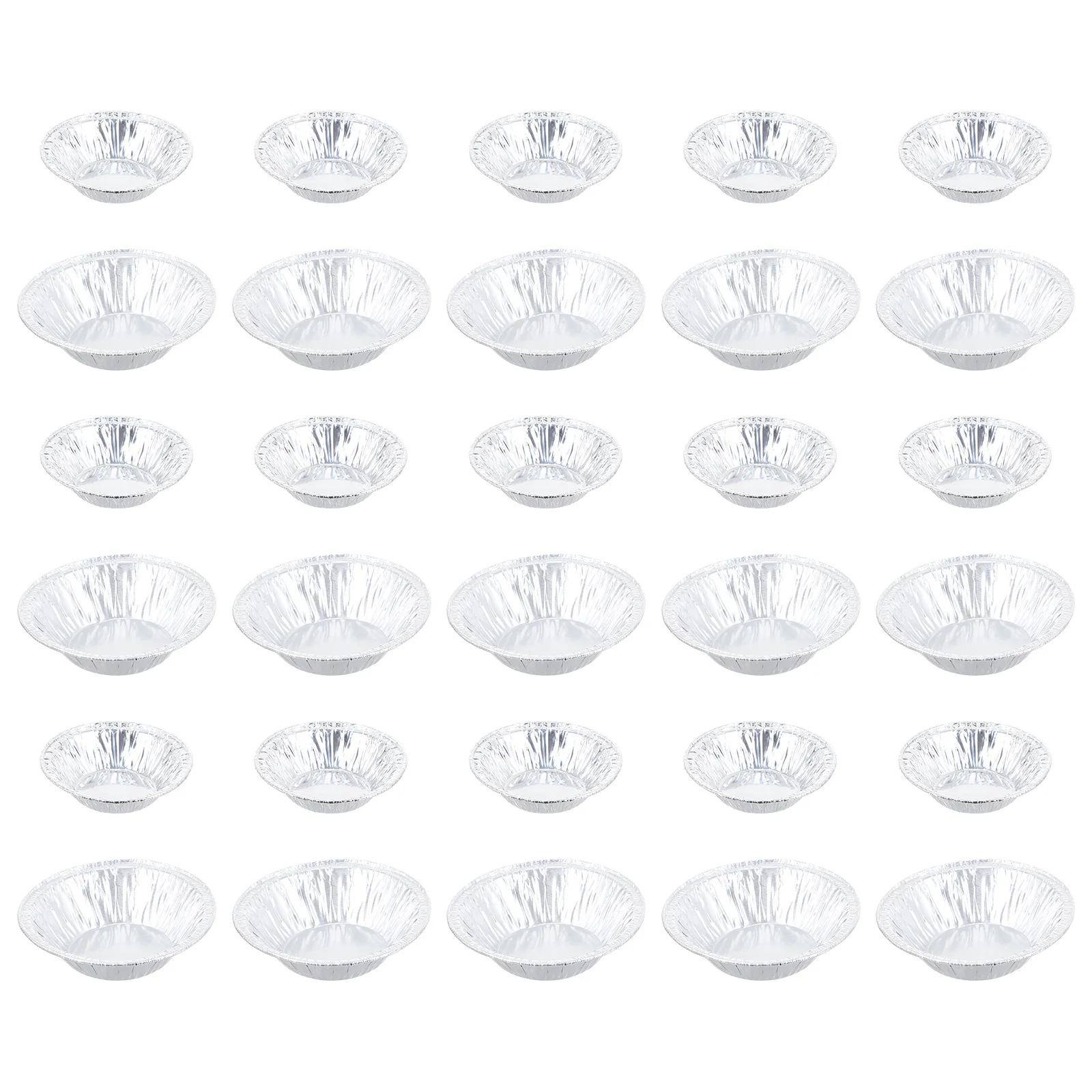 

500pcs Egg Tart Molds Disposable Aluminum Foil Cups Non-Stick Easy Release For Party Cupcake Mold Kitchen Baking Tool Tart Pans