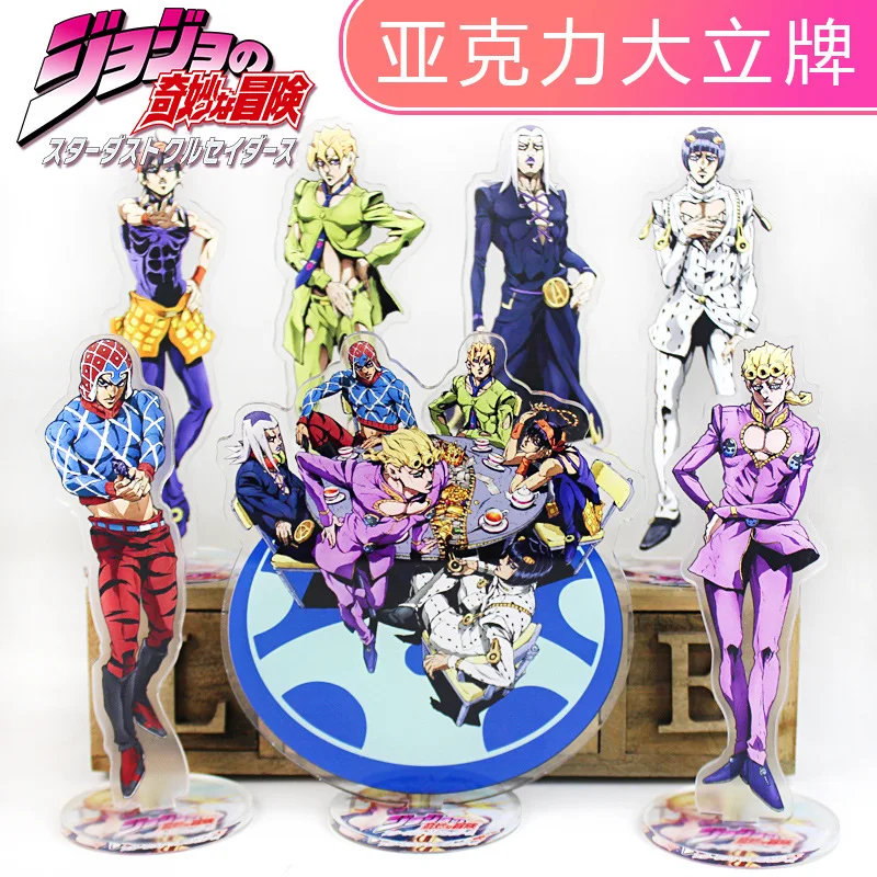 Figura de Acrílico de Anime JOJO, Personaje de Golden Wind, Figura de One Piece, Venta al por Mayor, Dropshipping, Mercancía Coleccionable, Regalo para Fans