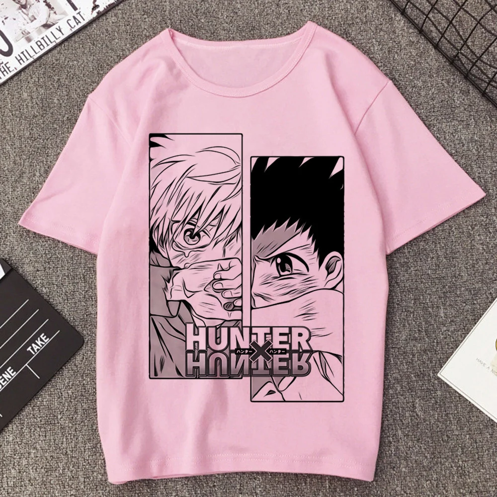 Killua Hunter x Hunter Hisoka t shirt female kawaii emo clearance sales y2k japan tshirt aesthetic streetwear japan