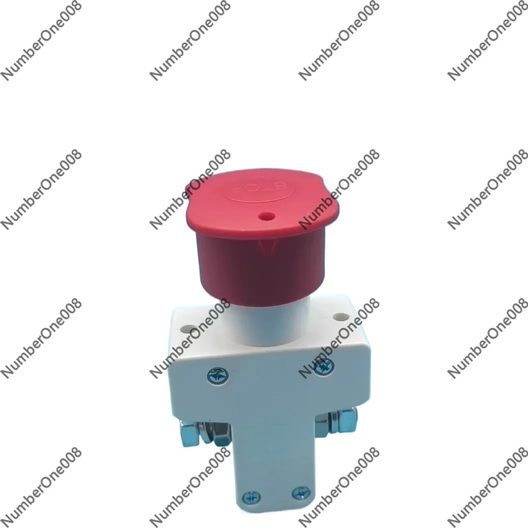 ED100 Emergency Stop Switch, 48V 100A Push Button Kill Switch for Electric Pallet Truck Forklift, Industrial Safety Disconnect