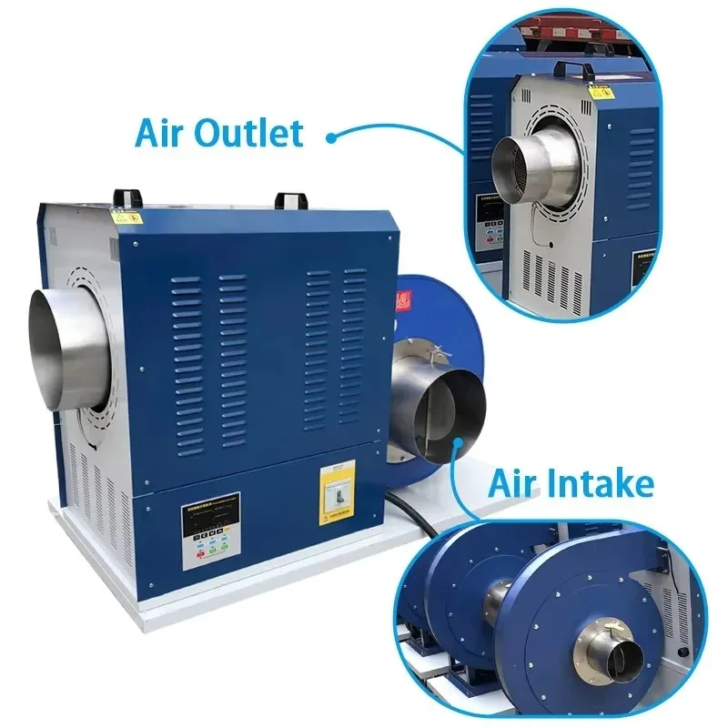 Industrial Electric Hot Air Heater 30kw for Drying And Space Heating