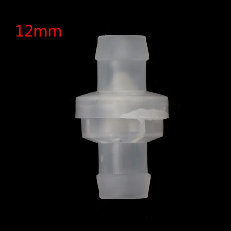 Plastic One-Way Non-Return Water Inline Fluids Check Valves for Fuel Gas Liquid