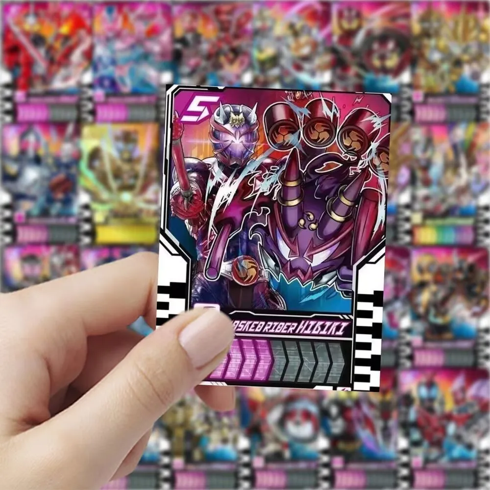 60pcs Bandai Kamen Rider Gotchard Series Self-made Adhesive Card Can Be Linked To Dx Transform Waist Belt Driver Collection Card