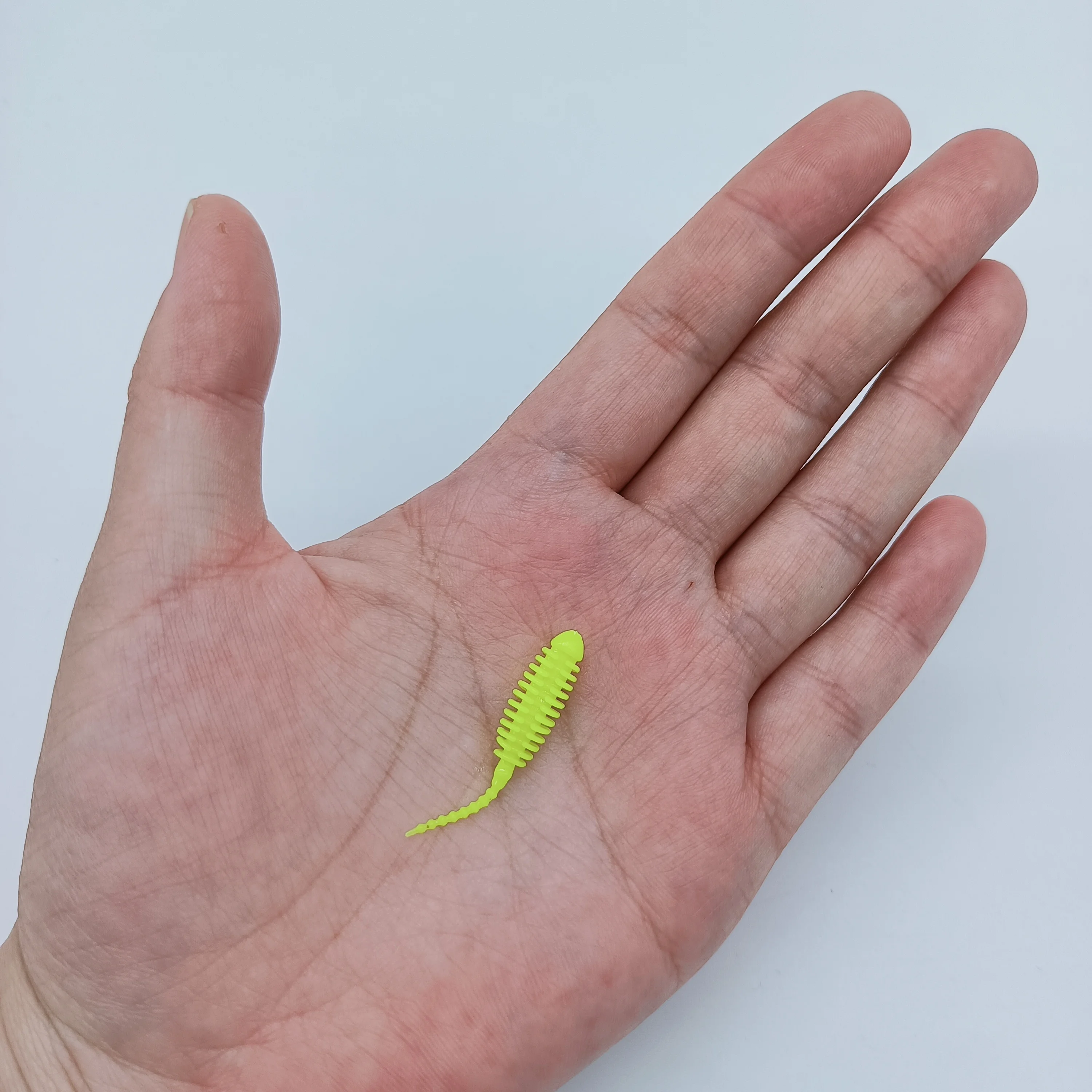 DUODUOYU 10PCS NEUE AJING Weicher Köder Rockfish Angeln Lockt 0,2g/3,5 cm MINI Künstliche Köder Swimbaits Jig locken Wobbler Wurm Tackle – Detail 12