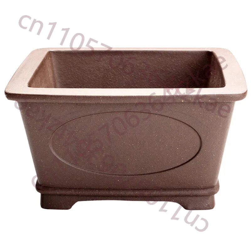 

Цветочные горшки из исинской фиолетовой глины 12x7 см для суккулентов, дышащие, для домашнего декора