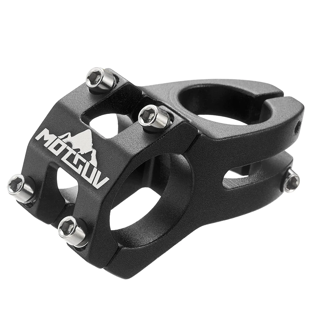 AliExpress MOTSUV Road Bicycle Handlebar Stem MTB Bike Power Short 45mm CNC Aluminium Bridge 28.6/31.8mm Bike Faucet Handle Accessories
