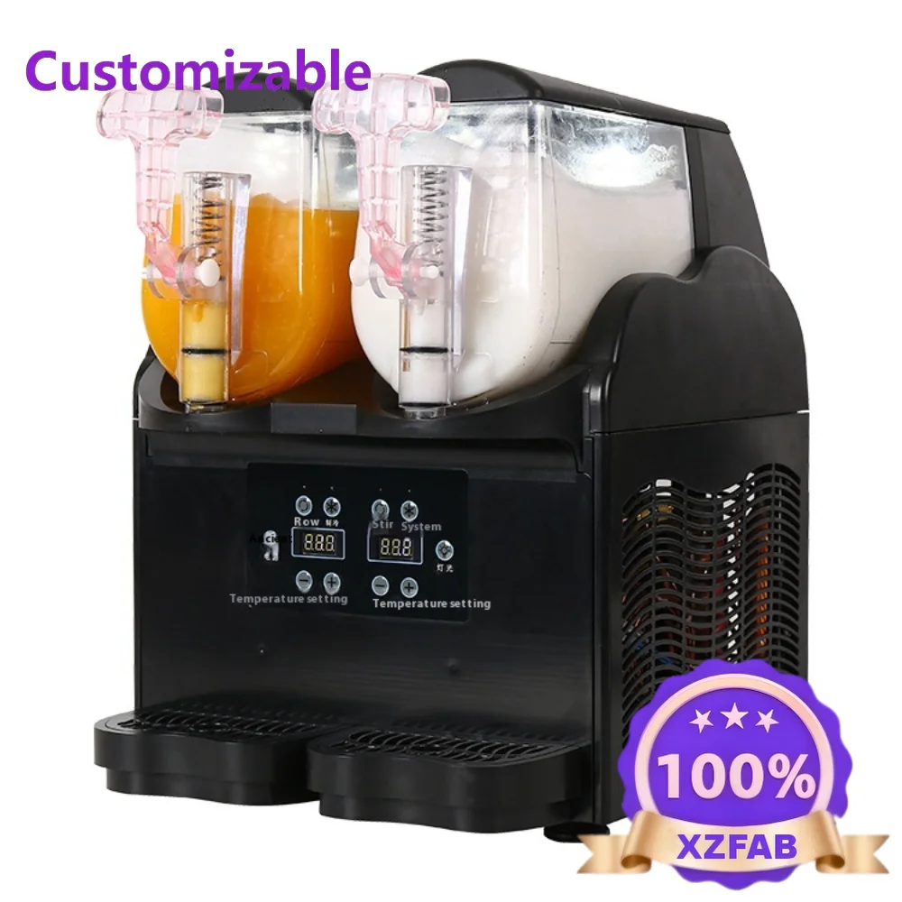 Factory Direct 2026 Commercial automatic juice snowball machine Internet celebrity manual snow melting smoothie machine beverage
