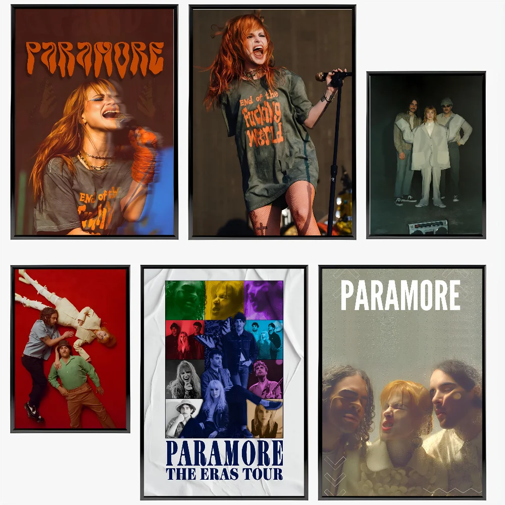 1PC Rock Band P-Paramore Poster Poster Paper Print Home Living Room Bedroom Entrance Bar Cafe Art