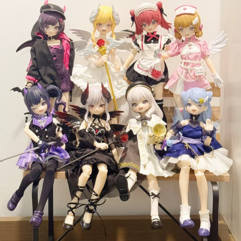 

Genuine Neo Eden Mjd Doll Blind Box Light Nightmare Twin Series Movable Joint Anime Figure Trendy Toy Festival Surprise Gift