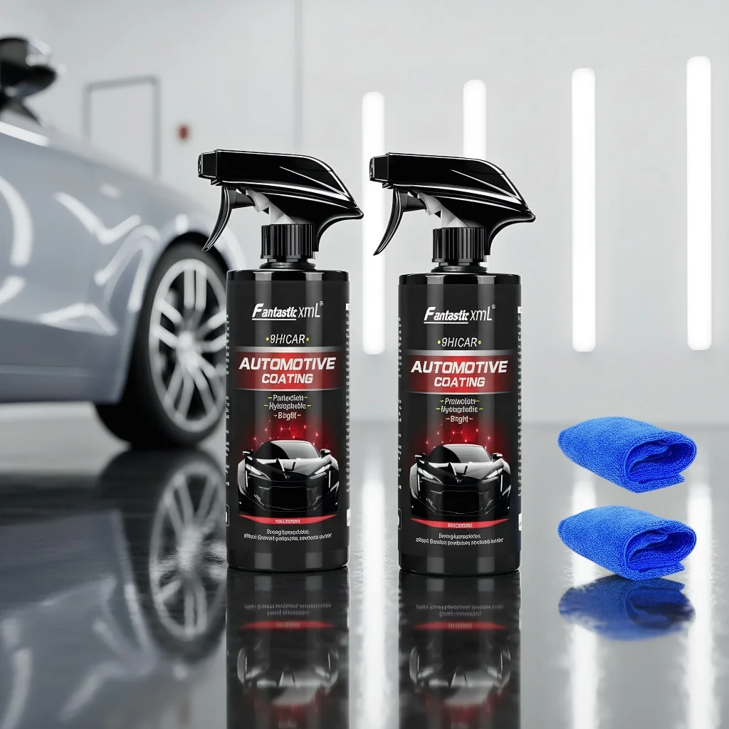 

500 мл твердость 9H автомобильное керамическое покрытие - нано-стекло покрытие пластиковый комплект для восстановления детализации