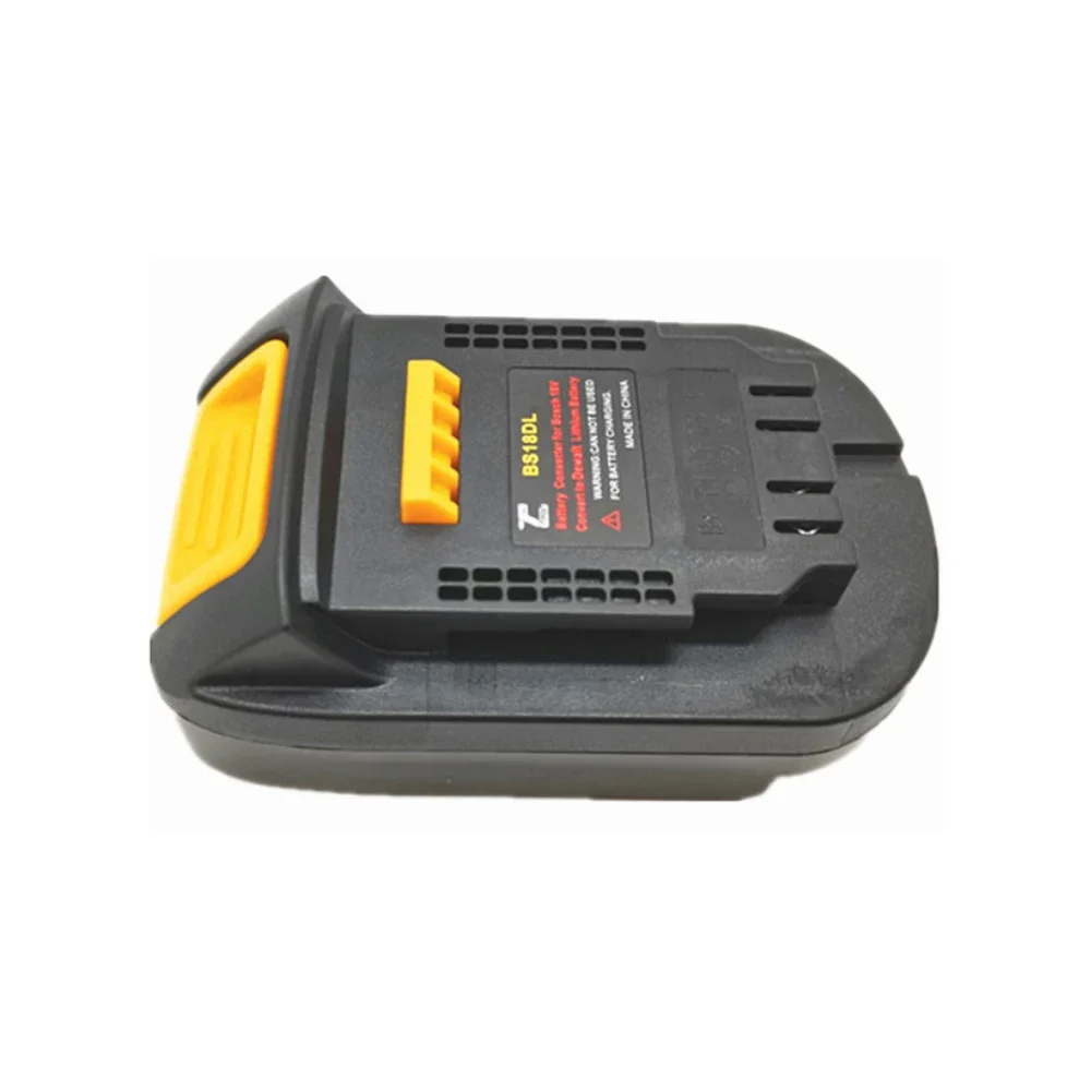 BS18DL Battery Adapter Convert For Bosch 18V Battery To For Dewalt 18V/20V Li-Ion Battery Power Tools 4-PIN Converter Use