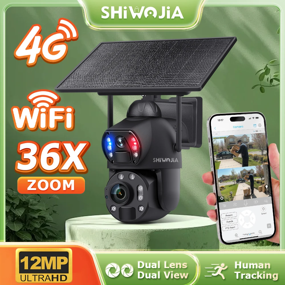 Shiwojia 4G Solar C… - image