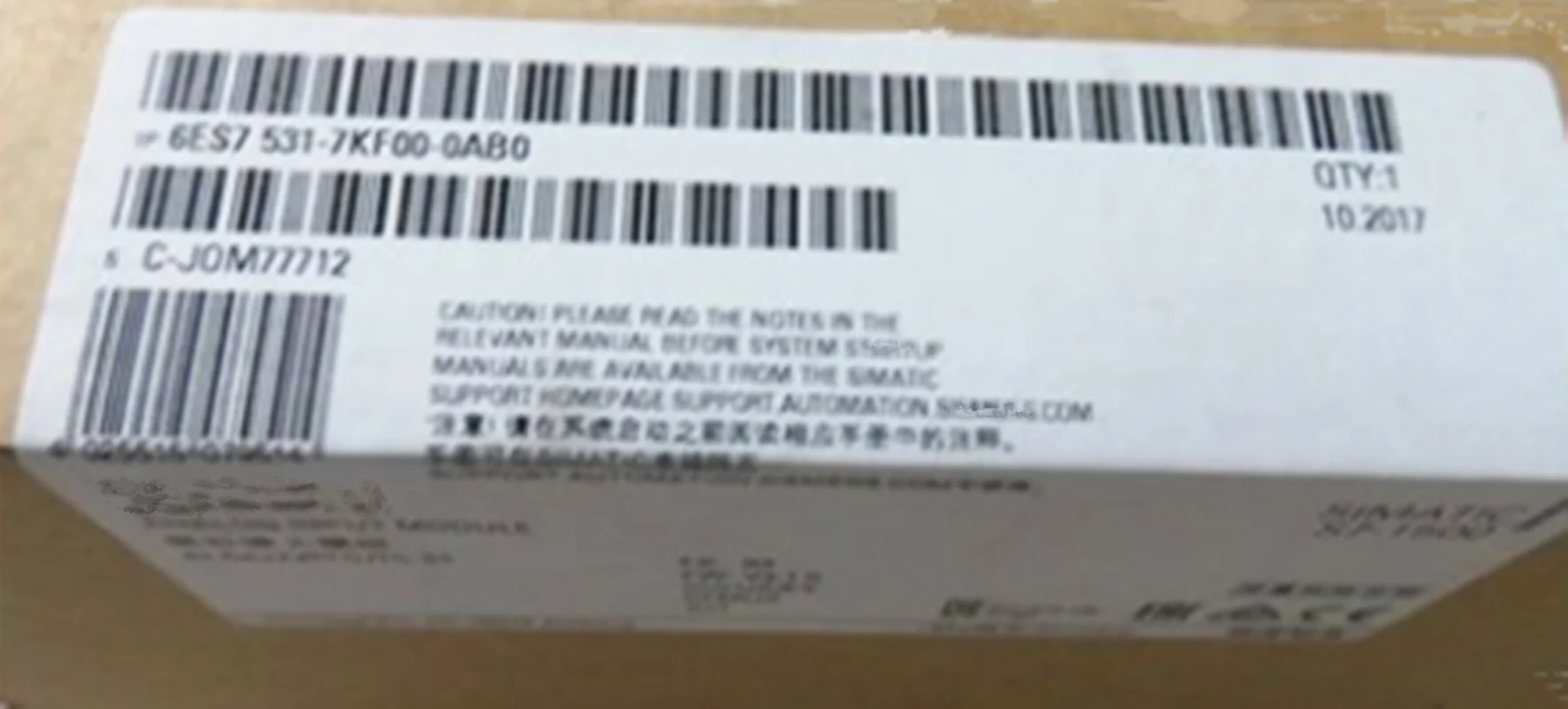 

New Original 6ES7 531-7KF00-0AB0 6ES7531-7KF00-0AB0 One Year Warranty Warehouse Spot Fast Delivery