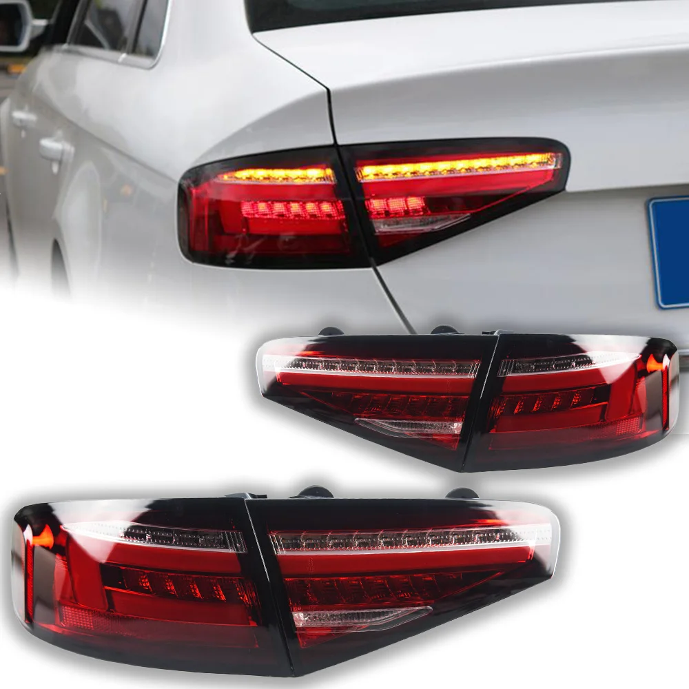 2013 2014 2015 2016 Dynamic Signal Tail Light Animation Rear Stop Brake Reverse Accessories Car Lights For Audi A4 Led Tail Lamp