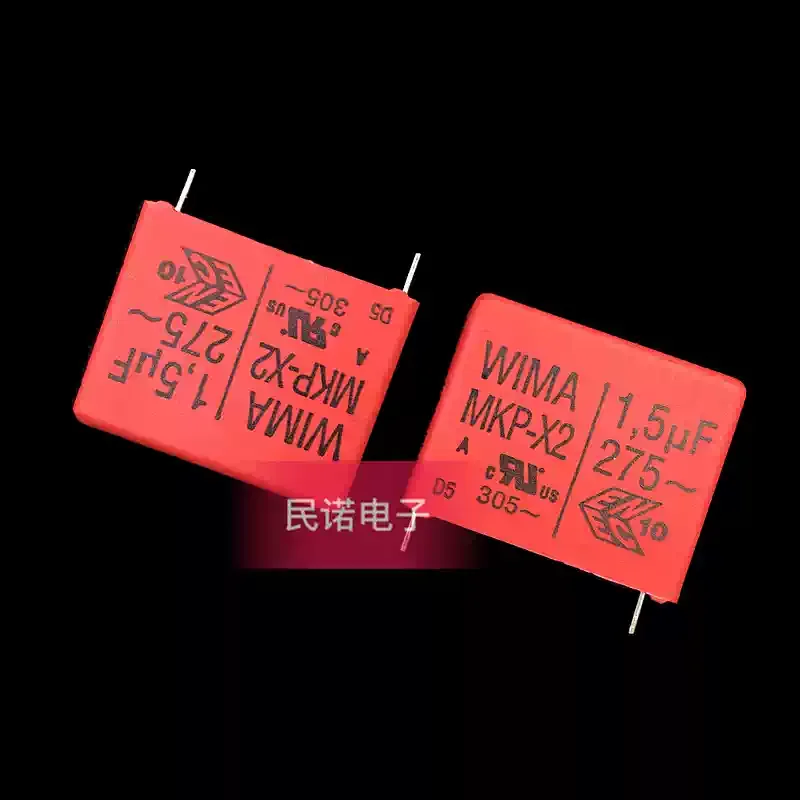 3-10pcs WIMA German Weima capacitor MKP-X2 275VAC 1.5UF 275V155 1U5 pin distance 27.5mm