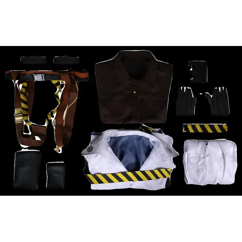 أزياء أنطون إيفانوف التأثيرية Zenless Zone Zero ZZZ ملابس تنكرية بدلة موحدة للرجال والنساء أزياء الهالوين للعب الأدوار