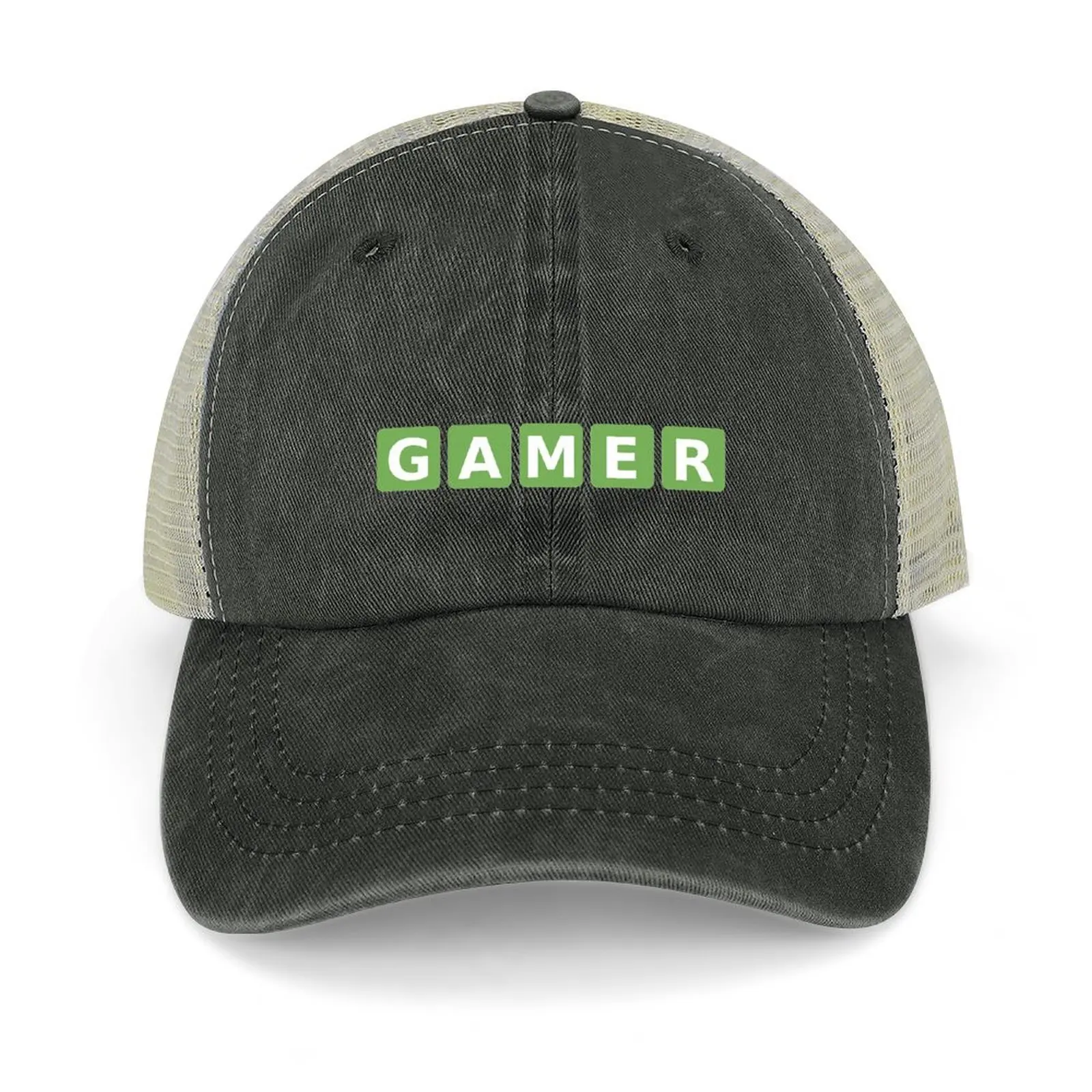 

Wordle Obsessed Gamer WordCap Cowboy Hat Brand Man cap derby hat foam party Hat Female Men's