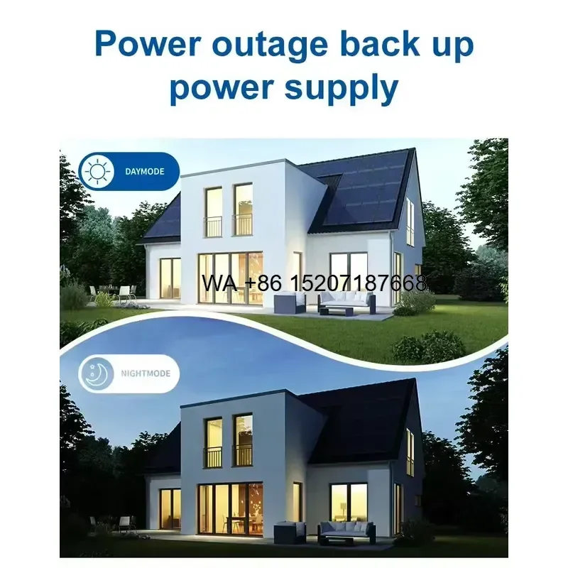 Wmwmnu for Wmwmnu 10.24kWh Solar Energy Storage All-in-One 7.2kW Off-Grid Lithium Battery Photovoltaic System AC 120V/240V