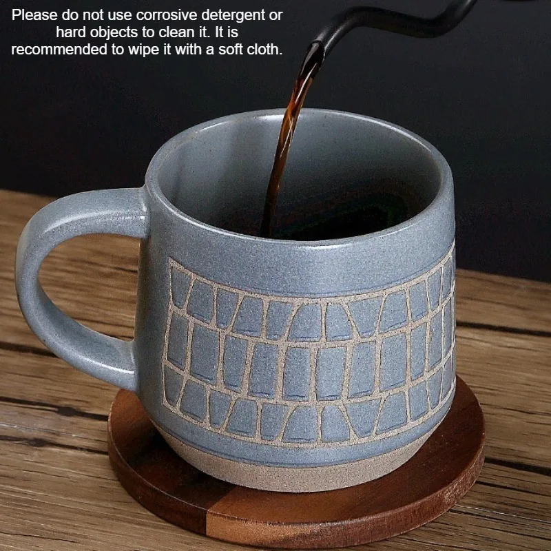 Picture 3: Large capacity ceramic mug breakfast cup