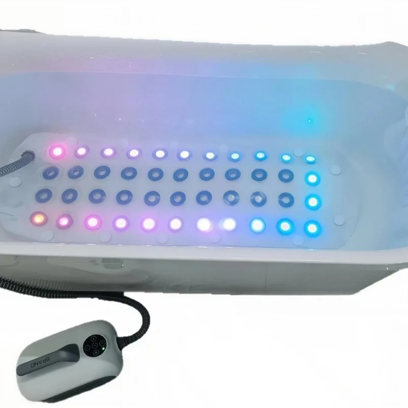 Bath Massage  Mat  Bubble Machine Spa Machine Water Bath Massage Eight Ambient Light Non-slip Bath Mat