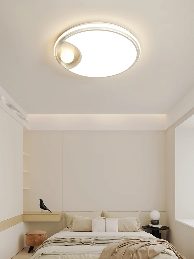 Modern Led Ceiling Light Is Used For Dining Room Bedroom Corridor Kitchen White 3-colors Dimmable Remote Control Lamp Decoration