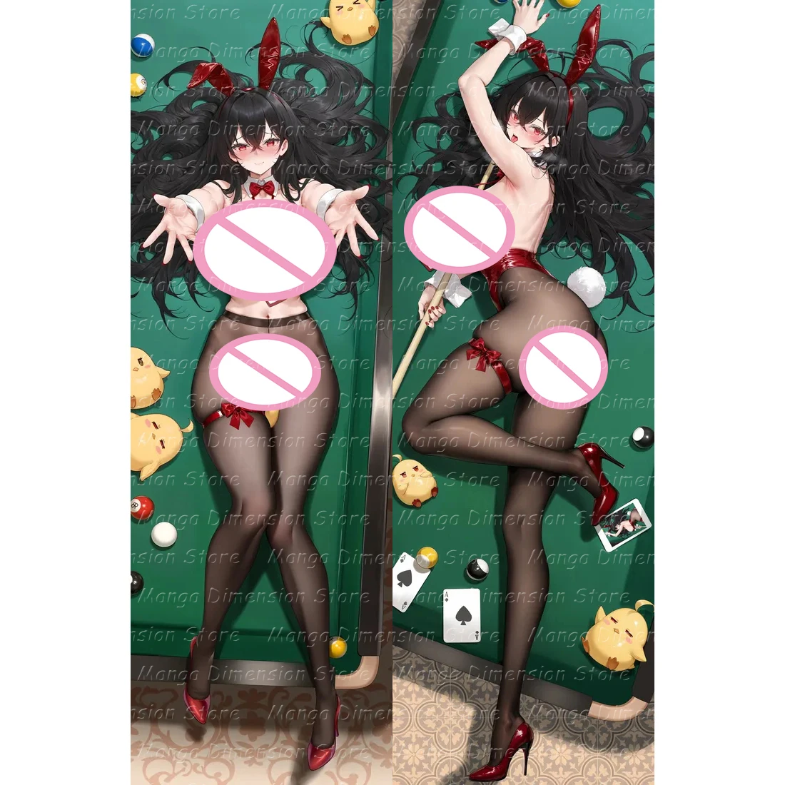 انمي ياباني Acg IJN Taihō Azur Lane مثير الأرنب Dakimakura هينغ وسادة للجسم غطاء المخدة وسادة الفراش