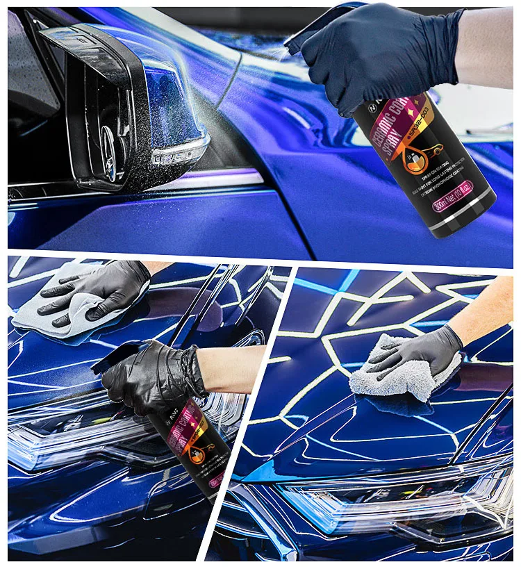 Car Ceramic Coating Nano Hydrophobic Paint Protection  Polish Scratch Repair Remover  AIVC Crystal Wax Spray Car Wash Products