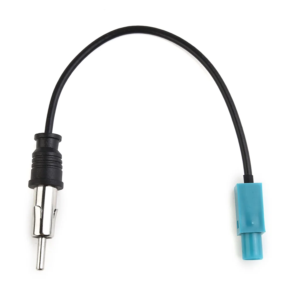 Cable Amplificador De Señal Para Antena De Coche ISO DIN | 12V | Conector Macho-hembra | Mejora FM Y AM | 35 Cm