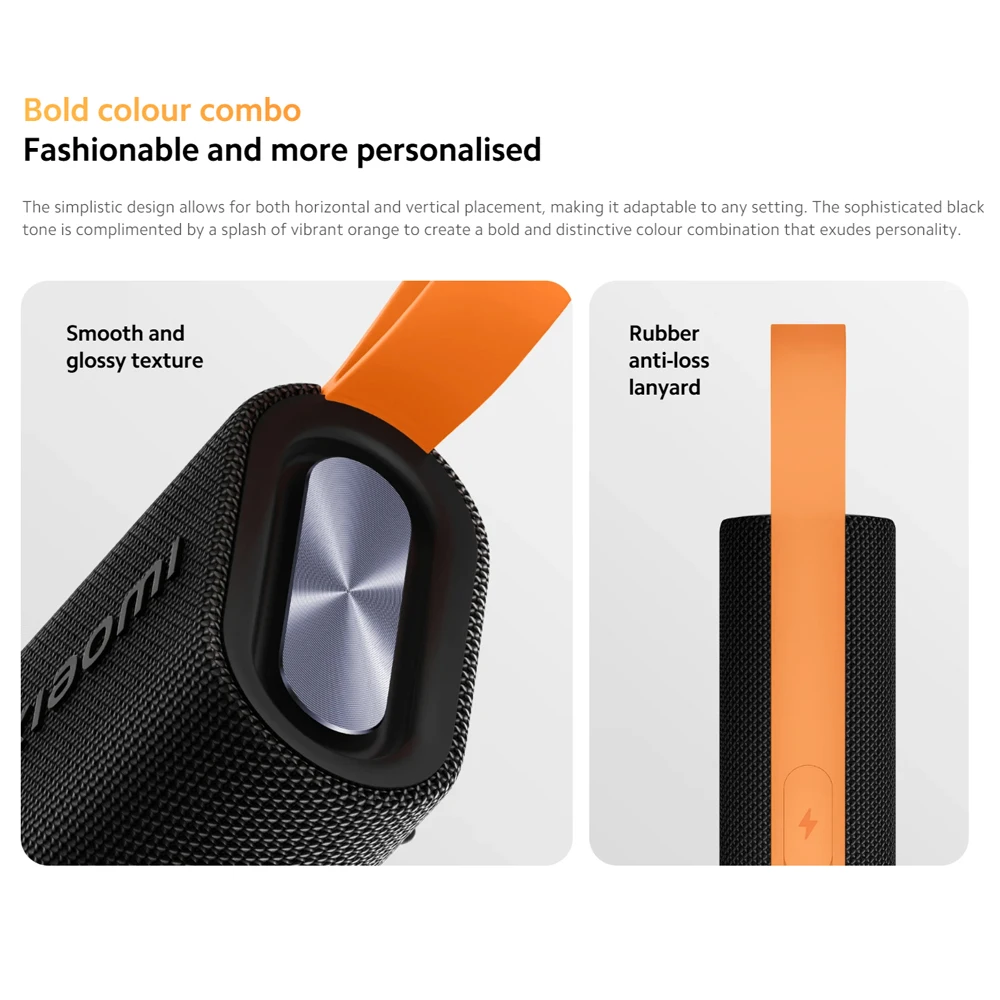 Xiaomi サウンドポケット 5 ワットスピーカー Bluetooth IP67 TWS ステレオコンボ 1000mAh 10 時間バッテリー寿命マイクポータブルスピーカー