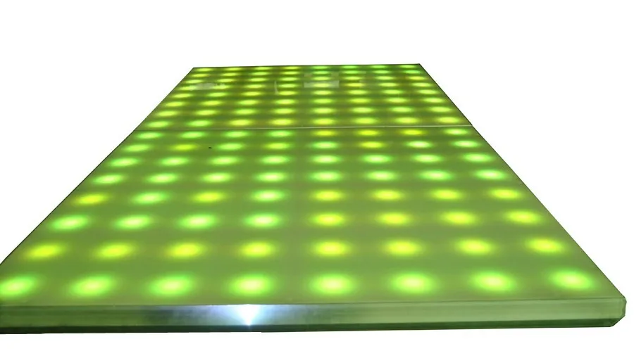 Hot Newset Super Slim 1m*1m Led Digital Dance Floor for Show view 4