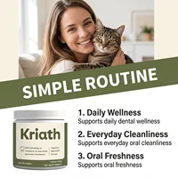 100g Kriath Cat Dental Care Nutritional Powder Daily Teeth Care Freshens Breath Easy to Mix Into Food Simple Nutrition Powder 5