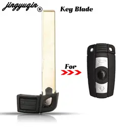 jingyuqin Replacement Remote Car Key Blade Fob For BMW E90 E60 E91 E92 Key Fob 1 3 5 6 7 Series Uncut Blade