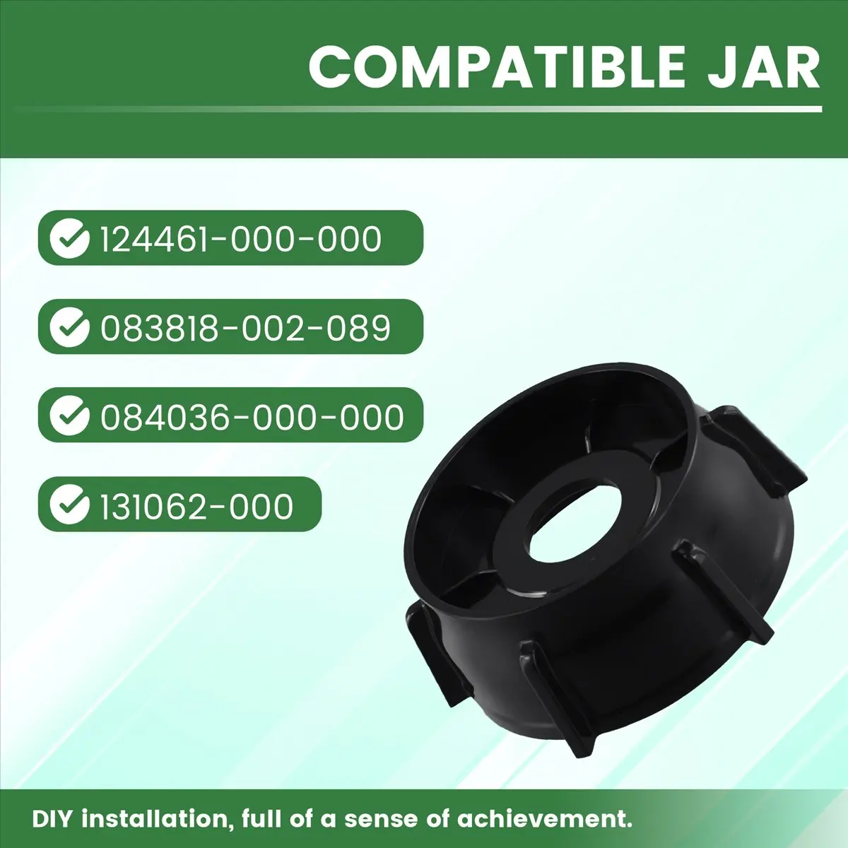 A59P جديد 1 قطعة 4902-003 جزء سفلي لخلاطات أوسترايزر، قطع غيار الخلاط الممتاز (أسود) #5