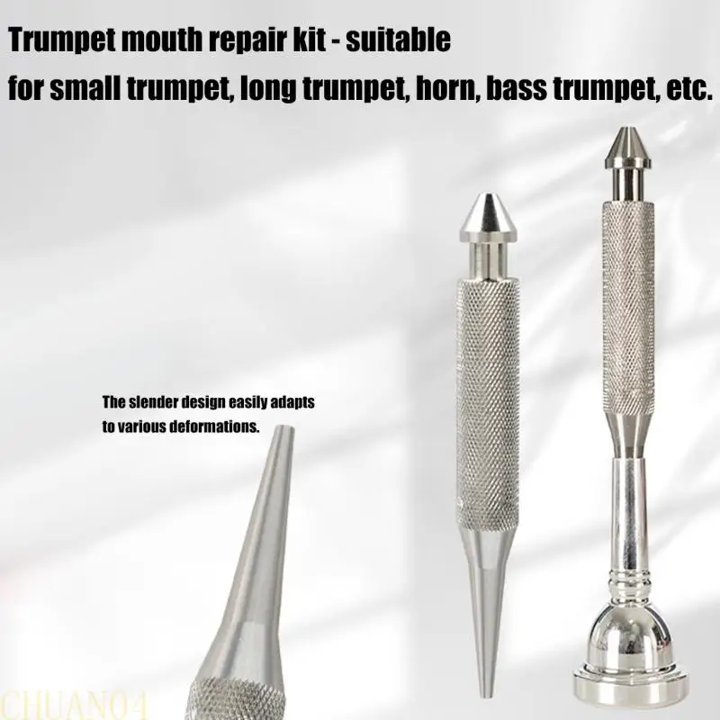

A1A2 Universal Brass Instrument Mouthpiece Alloy Professional Reshaping Tool For Accurate Alignment Travel Maintenance Equipment