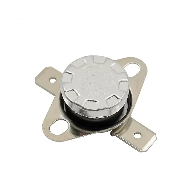 Hongtai TechnoKSD301 Temperature control switches 150/160/180/190/195/200/210C-350C Normally closed 10A 250V Temperature sensors