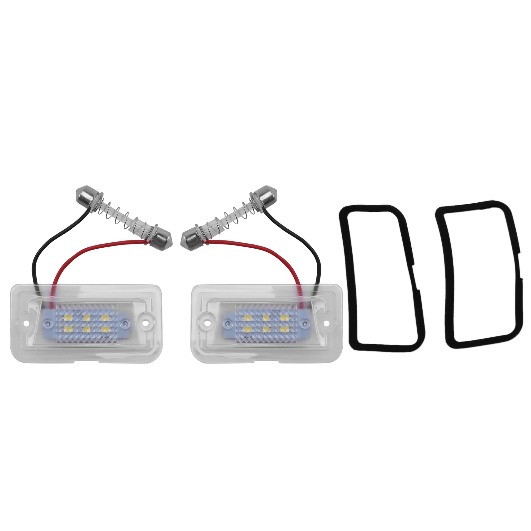 2X LED Licence Number Plate Lamp For-Touareg 7L Passat B5.5 TT Canbus Cayenne 955