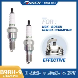 2-8PCS Screw Type Candles Replace for HONDA 98059-59916 Denso U27FER9 HONDA 98059-59926 CR9EH-9 Spark Plug TORCH B9RH-9