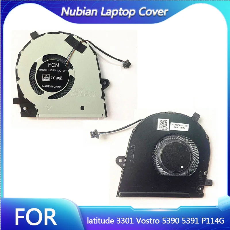 

for Dell Latitude 3301 Vostro 5390 5391 P114G Fans Compatible with 80mm Computer Laptop Cooling Fans for Laptop Repair