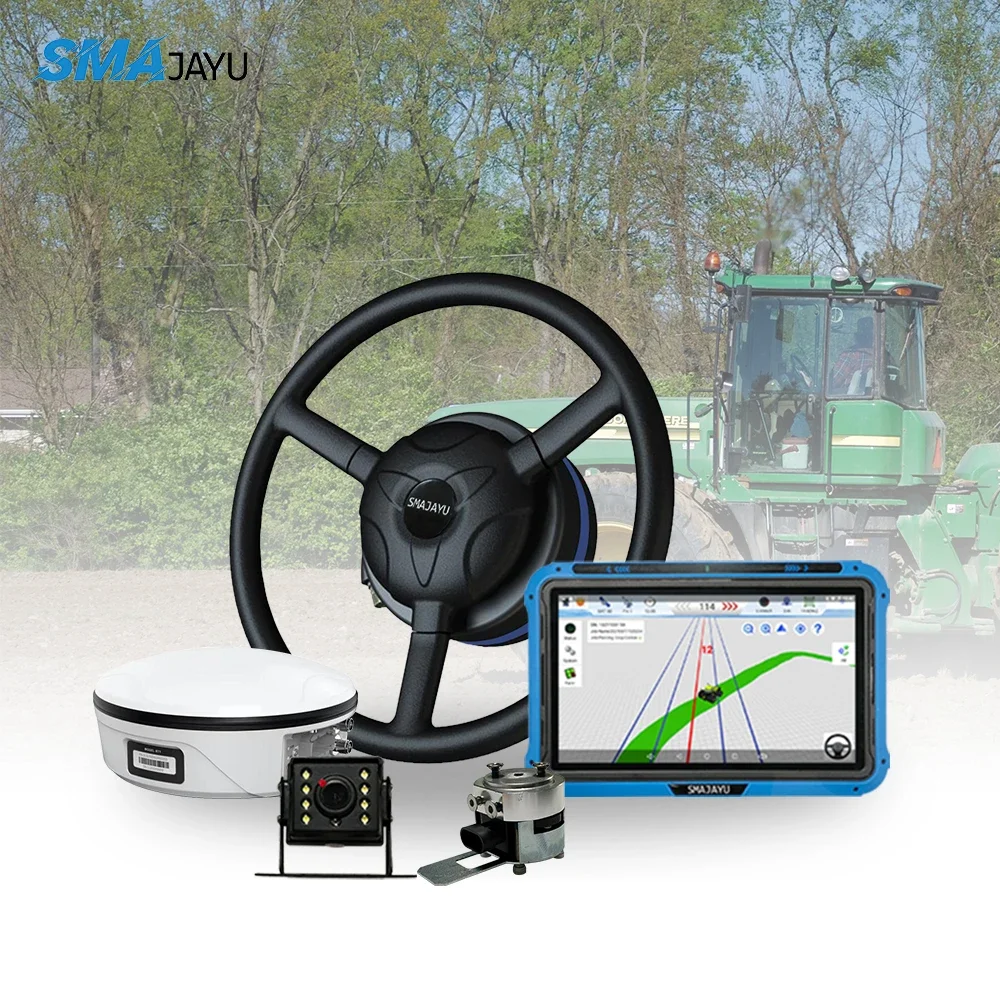 JY305-Système de direction GPS automatique pour tracteur, avec volant électrique