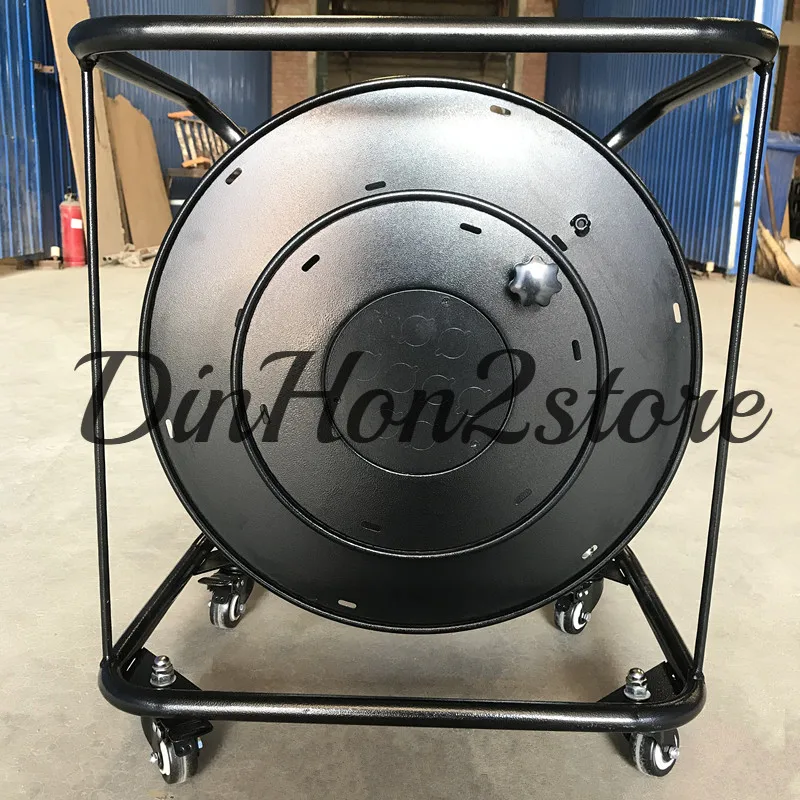 Durable Fiber Optical Spool Cable Drum Max Capacity Fiber Optic Cable Reel Circular Tube 480 Coil Pair Disc