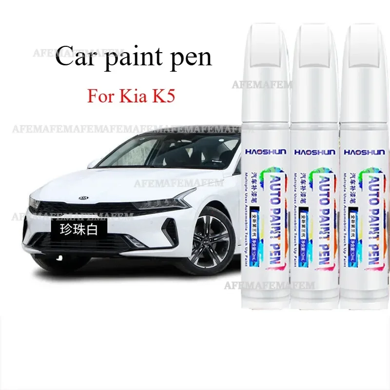 For Kia K5 Kai Cool Paint Pen Transparent White Car Paint Scratch Repair Car Paint Artifact Aurora
