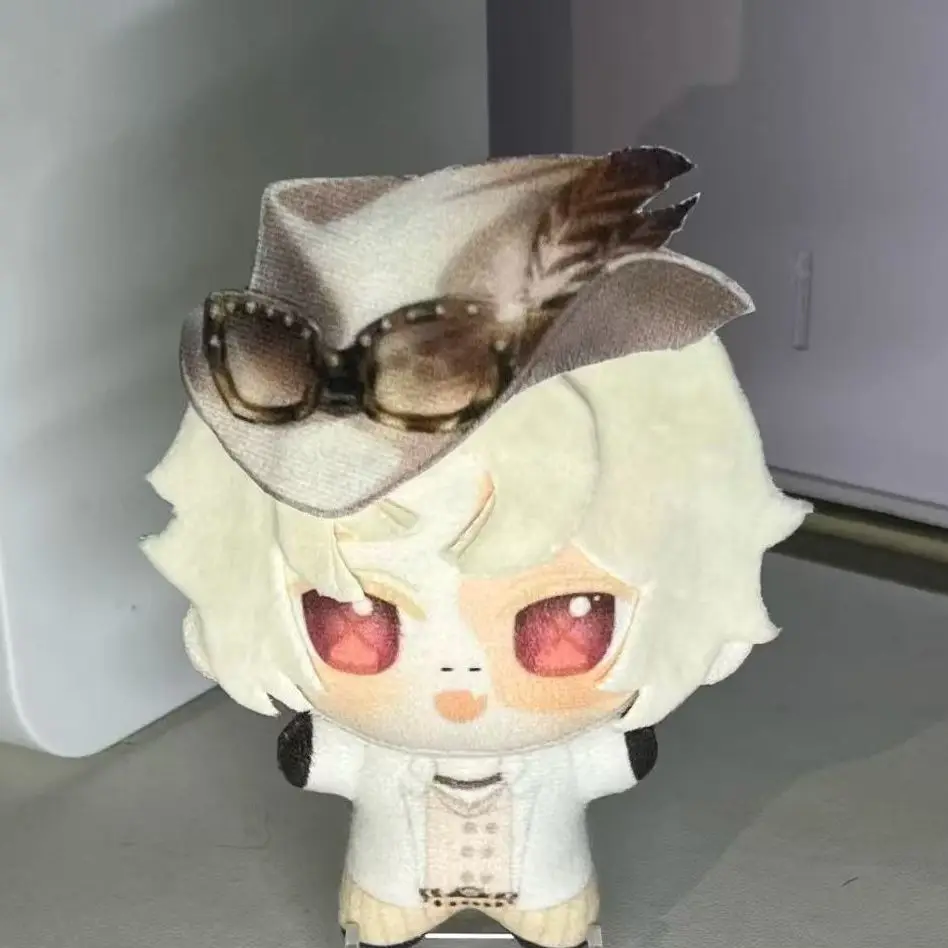 NUEVO Anime Identity Ⅴ Norton Campbell Cosplay, Colgante de Peluche de 10CM con Relleno de Algodón Nunu, Llavero para Mochila, Regalos de Navidad