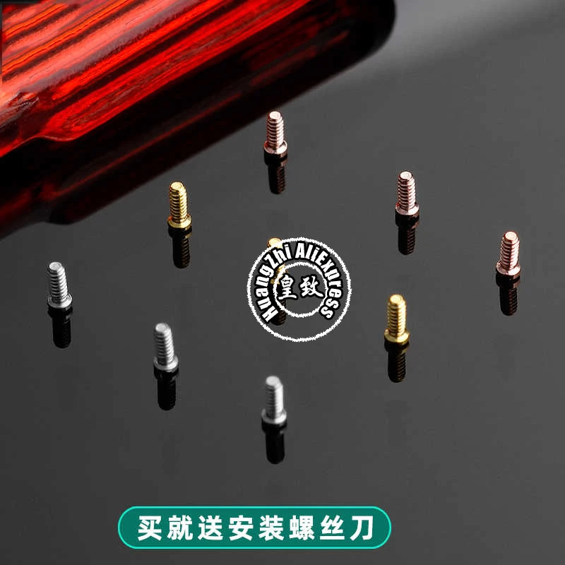 36mm Back Cover Screw For Cartier Blue Balloon Watch Band Bottom Small Cover Back Flat Head Screw with Tools Watch Accessories
