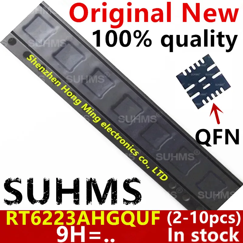 

(2-10piece)100% New RT6223AHGQUF RT6223AH RT6223(9H=1D 9H=...) QFN-16